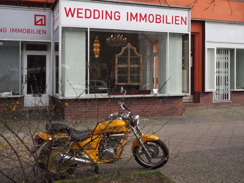 WEDDING IMMOBILIEN - Ladenbüro Seestraße