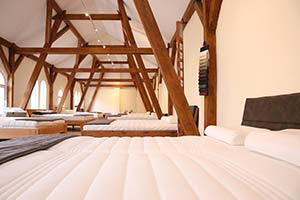 BeLaMa Holzbett mit Matratze kaufen - Foto große Ausstellung für Betten